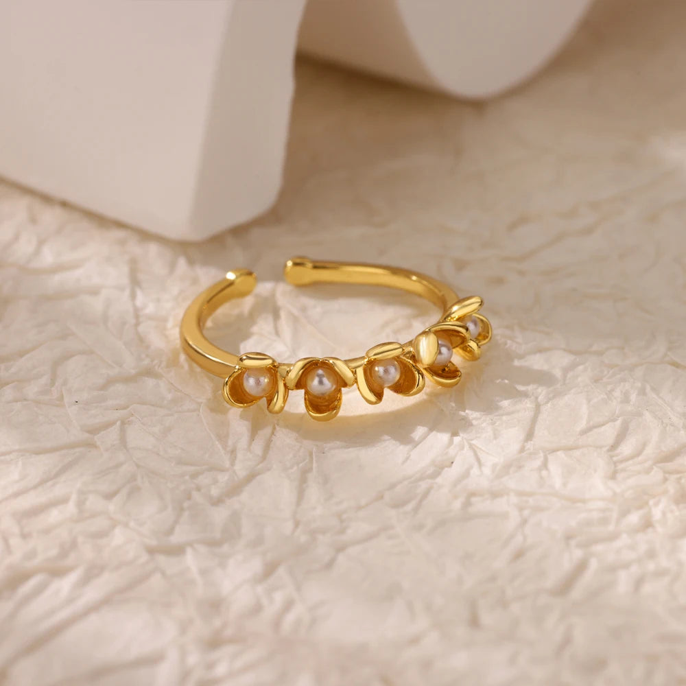 Anéis zircônia de aço inoxidável para mulheres luxo ajustavel