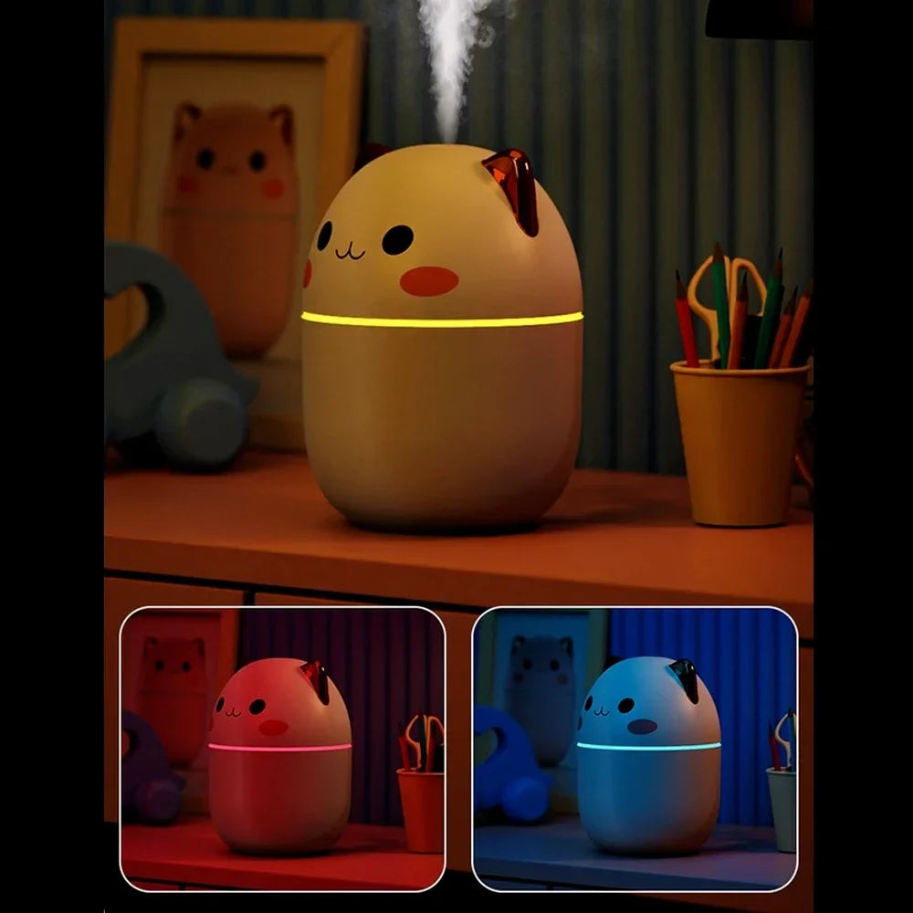 Umidificador de ar com luz noturna