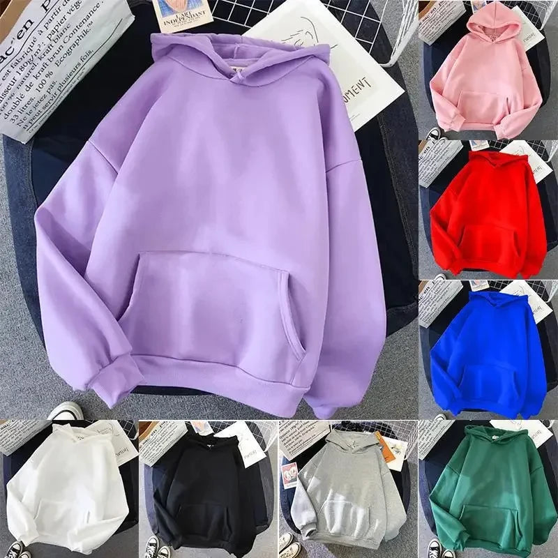 Moletom casual feminino confortável