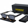 Óculos de Sol CATERSIDE Fashion Masculinos com Armação Pequena Quadrada