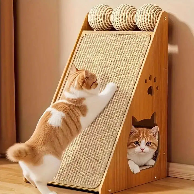 1pc durável corda de cânhamo gato e coelho placa de arranhar-sem bagunça sofá design de segurança, adesivo invisível mágico, exercício multi-camada