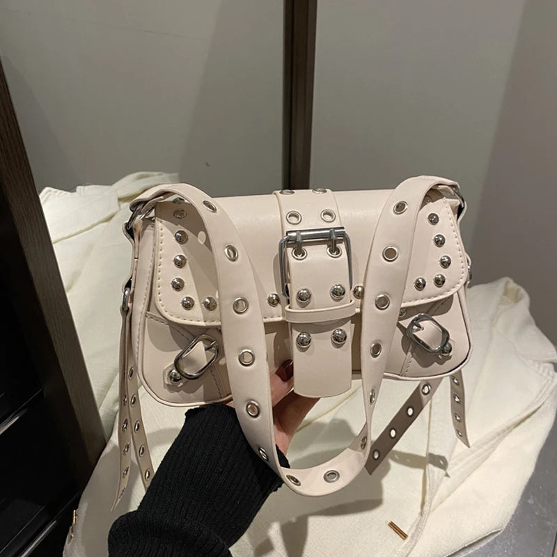 bolsa de ombro y2k design luxo