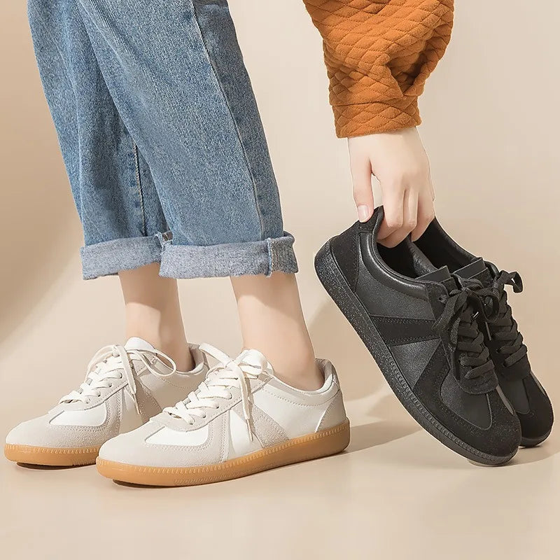 Tênis Unissex Estilo Maison Margiela Calçados Casuais Brancos