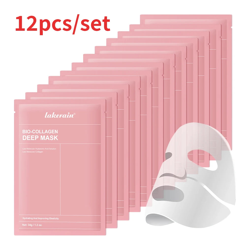 Bio-colágeno máscara facial profunda encolher poros hidratação profunda