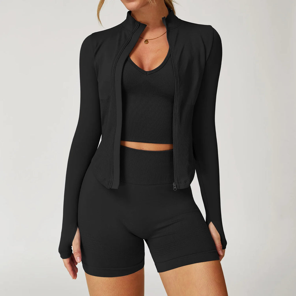2/3/4 pçs conjunto de yoga roupas de ginásio roupas esportivas sem costura leggings