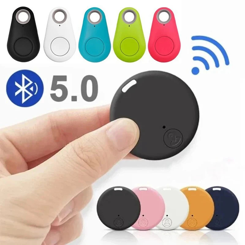 Mini Localizador GPS para Animais de Estimação e Cães, Alarme AntiLost, Smart Tag, Chaveiro Tracer Compatível com Bluetooth, Carteira e Dog Tracker, Key Finder