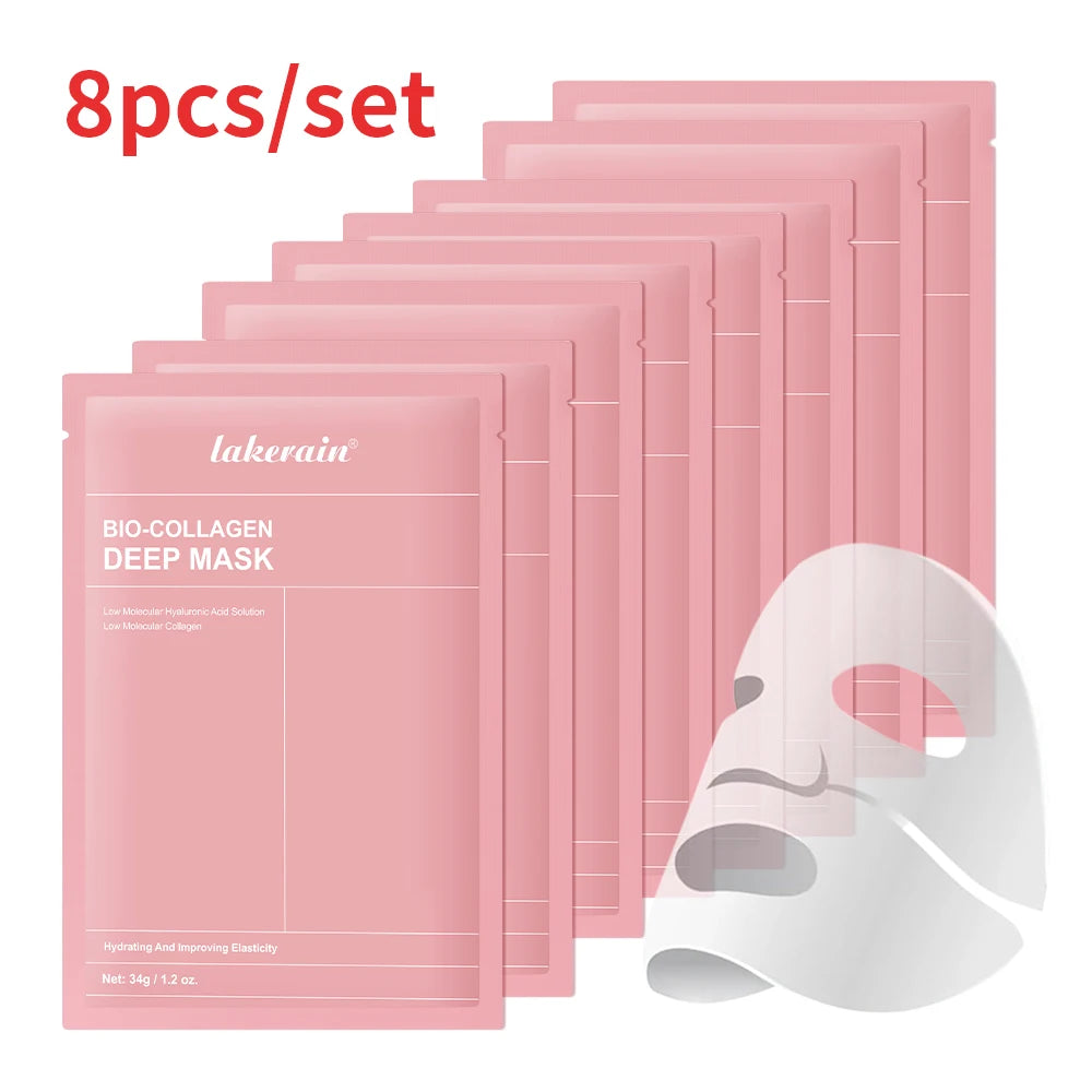 Bio-colágeno máscara facial profunda encolher poros hidratação profunda