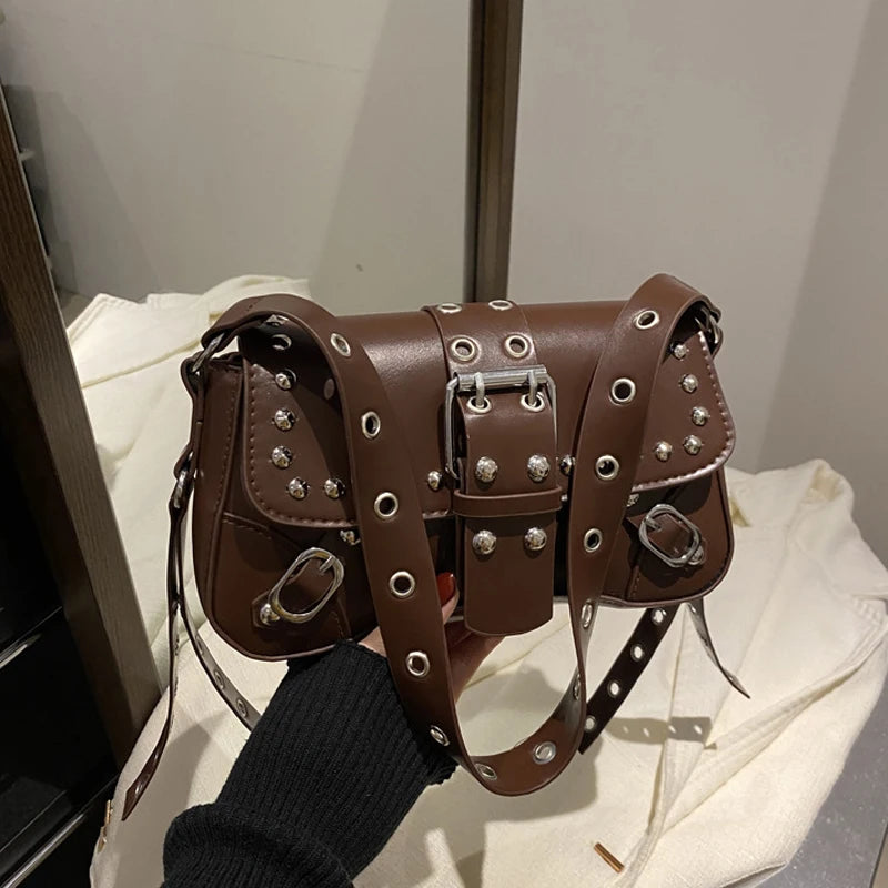 bolsa de ombro y2k design luxo