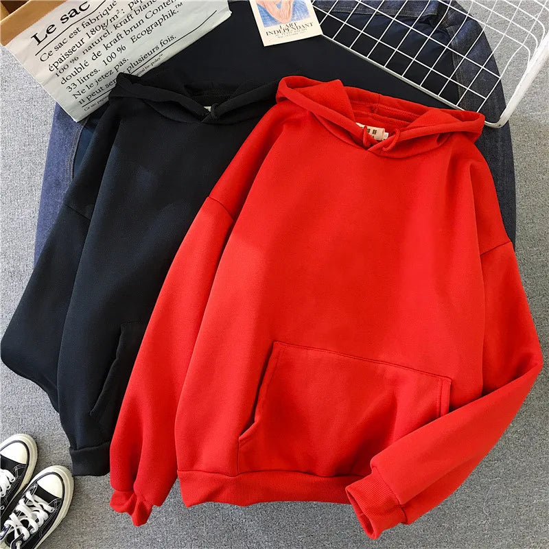 Moletom casual feminino confortável