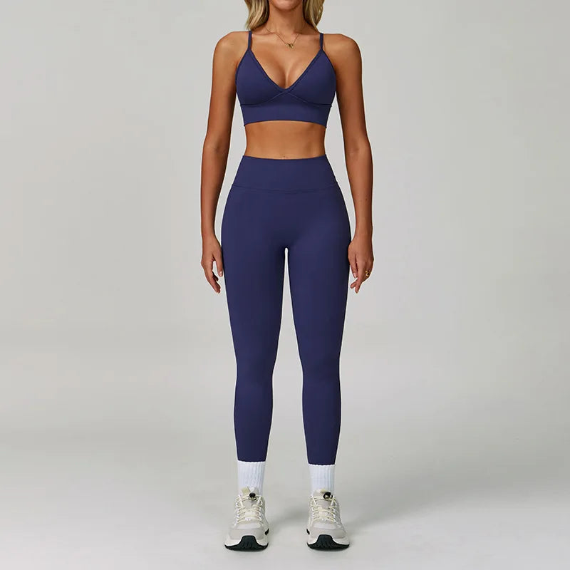 2/3 pçs conjunto de yoga e treino