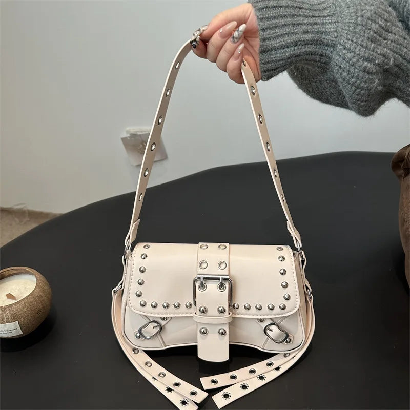bolsa de ombro y2k design luxo