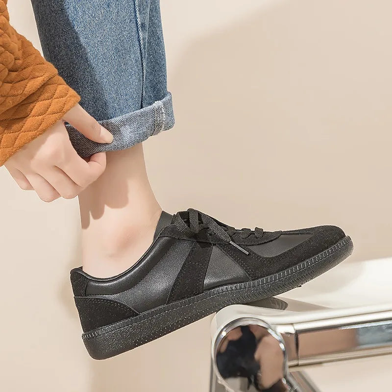 Tênis Unissex Estilo Maison Margiela Calçados Casuais Brancos