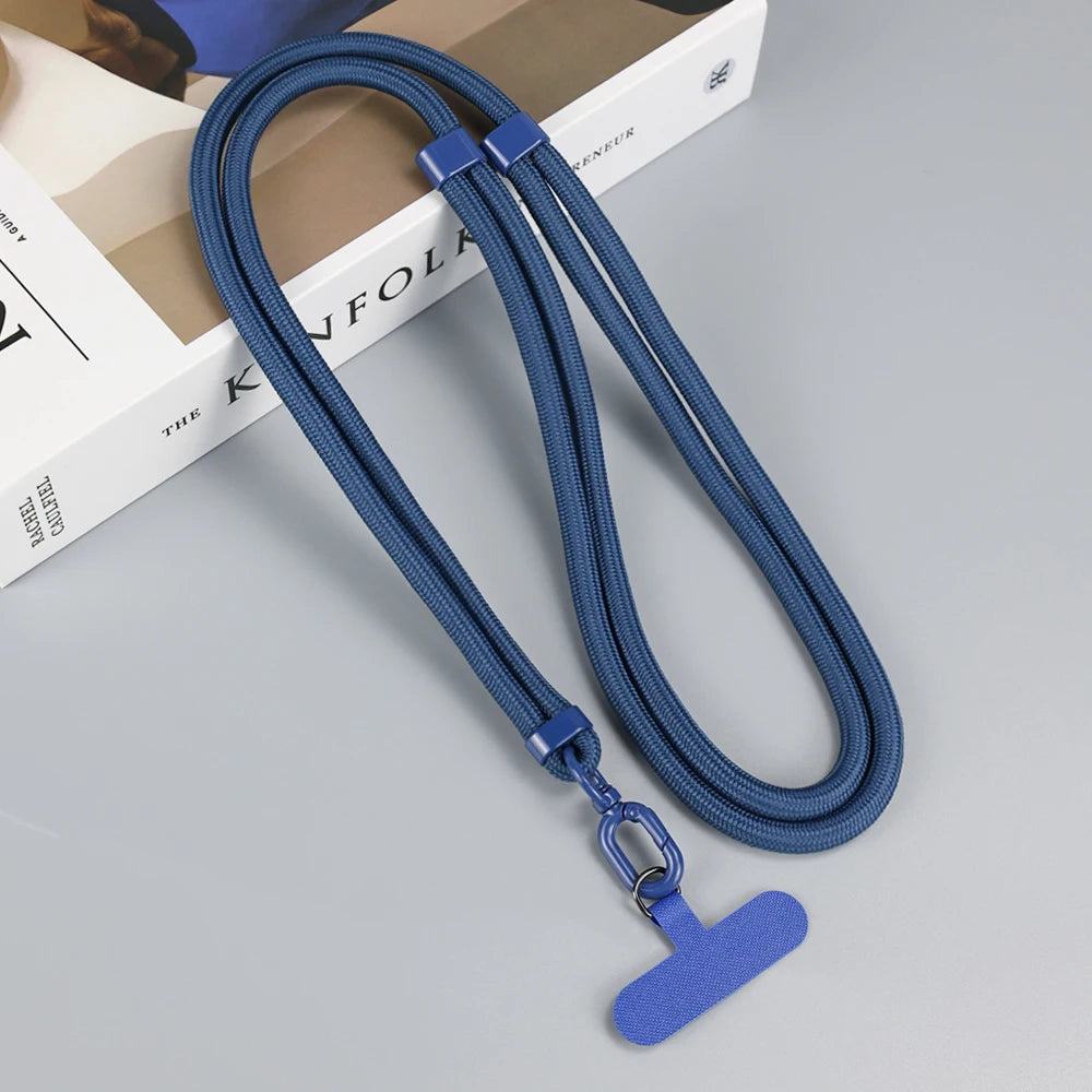 Cordão universal para telefone, colar crossbody, alça ajustável para iphone