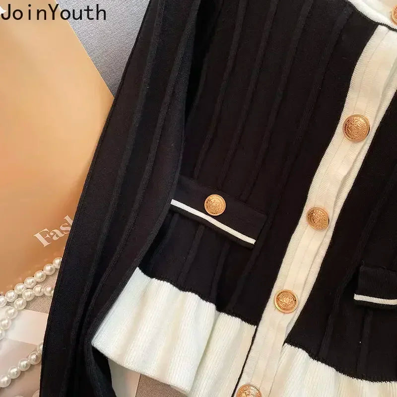 cardigan femininas o pescoço manga alargamento túnica sueter vintage