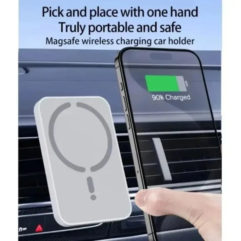 Carregamento Sem Fio Magnético para iPhone Magsafe 17 16 15 14 13 12 Pro Max