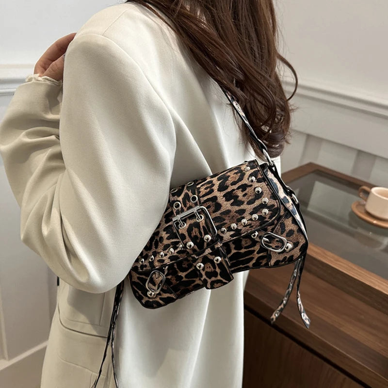 bolsa de ombro y2k design luxo