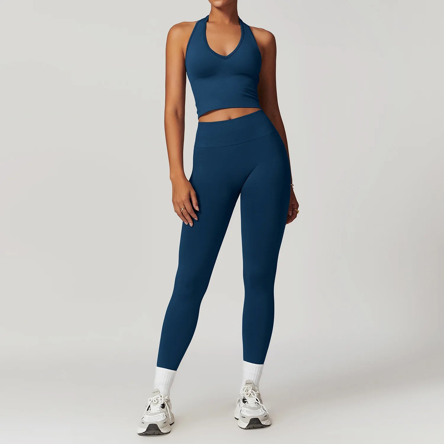 2/3/4 pçs conjunto de yoga roupas de ginásio roupas esportivas sem costura leggings