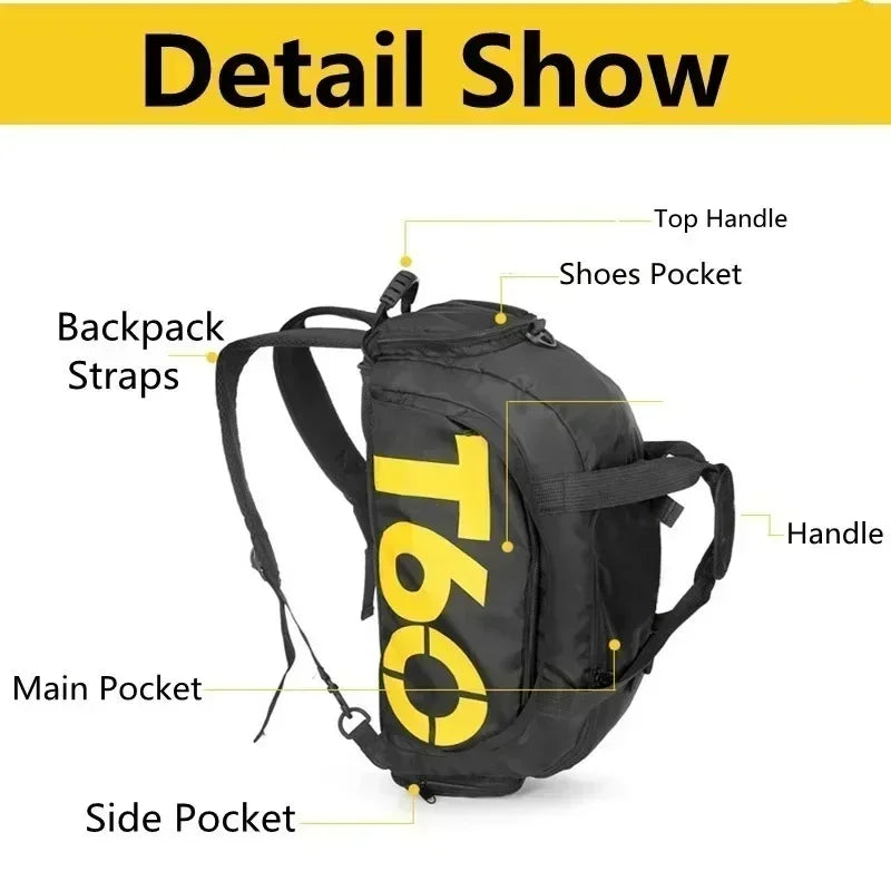 Mochila de treino à prova água fitness