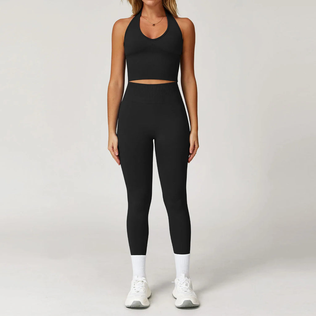 2/3/4 pçs conjunto de yoga roupas de ginásio roupas esportivas sem costura leggings