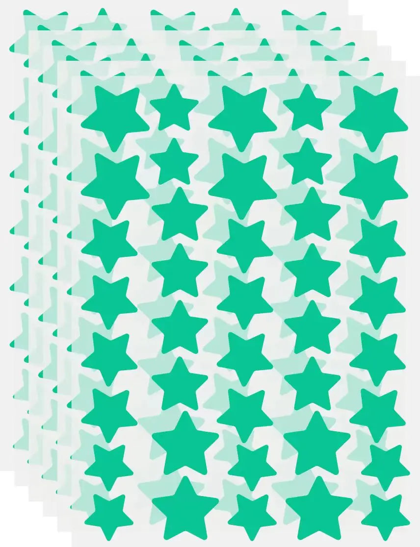 40 peças de remendos de acne estrela multicoloridos adesivos corretivos de acne