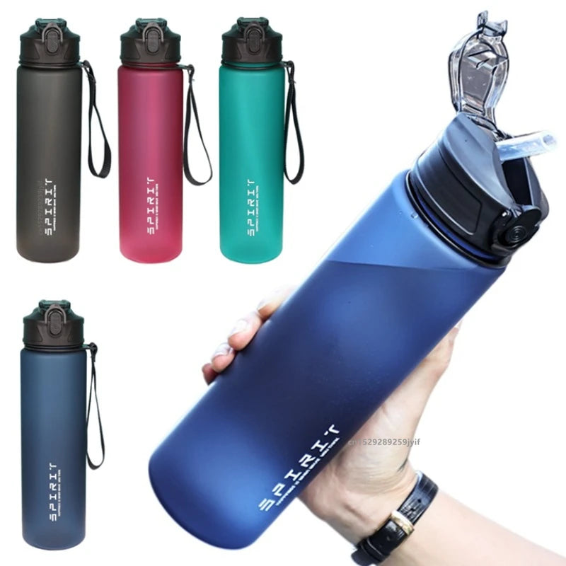 Garrafa de água de 750ml com marcador de tempo