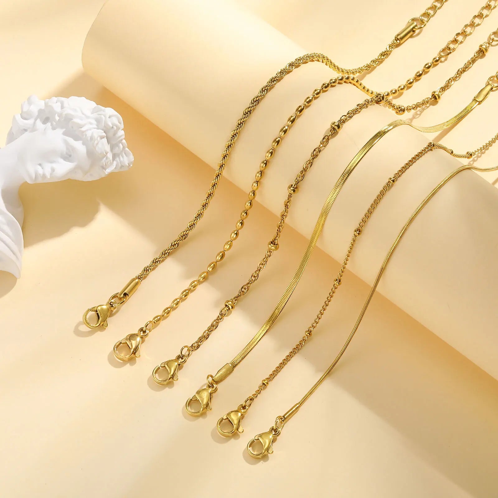 Pulseira de pérolas elásticas de 10 mm para mulheres joias