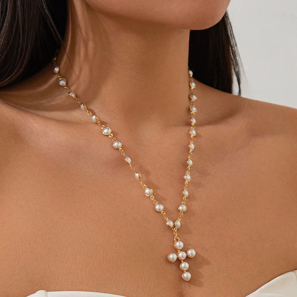 Elegante jóias concha coração pingente colar