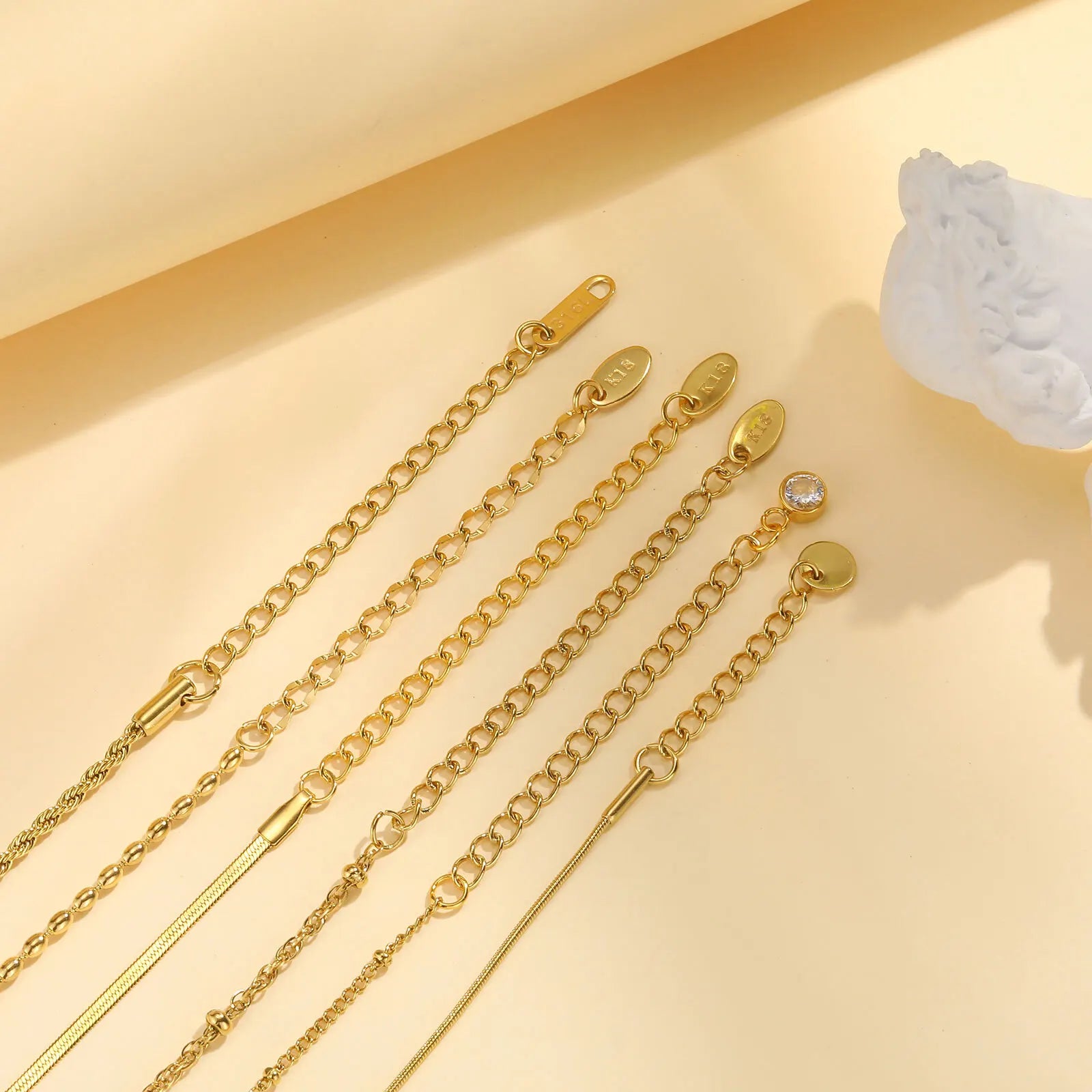 Pulseira de pérolas elásticas de 10 mm para mulheres joias