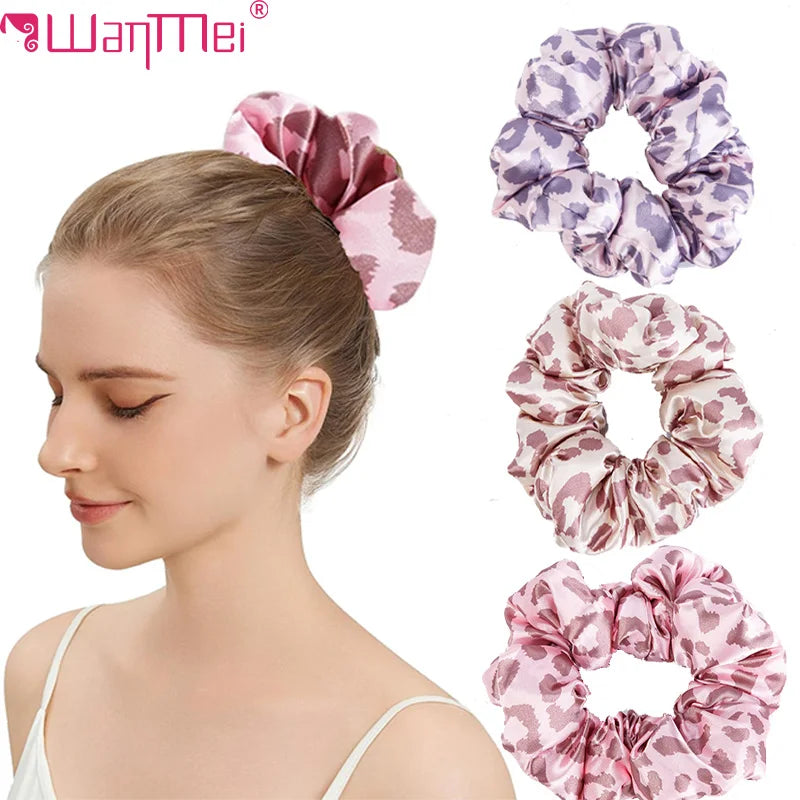 1pc  scrunchie laço de cabelo elástico acessórios para o cabelo feminino