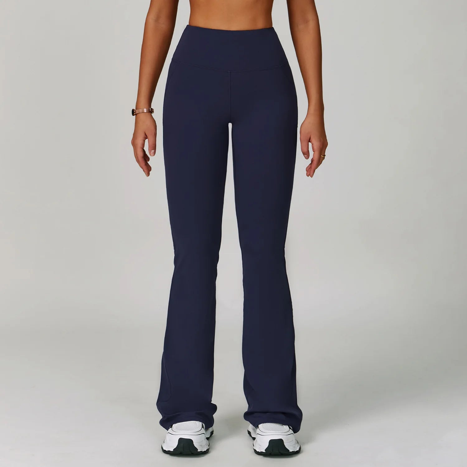 Calças de perna larga mulheres fitness legging