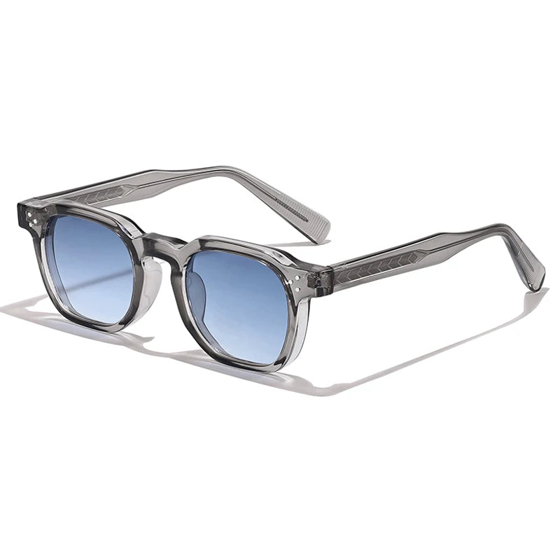 Óculos de Sol CATERSIDE Fashion Masculinos com Armação Pequena Quadrada